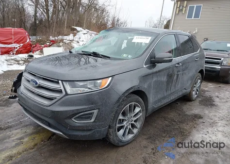 2018 Ford Edge Titanium из США, поврежденный, VIN 2FMPK4K85JBB27079